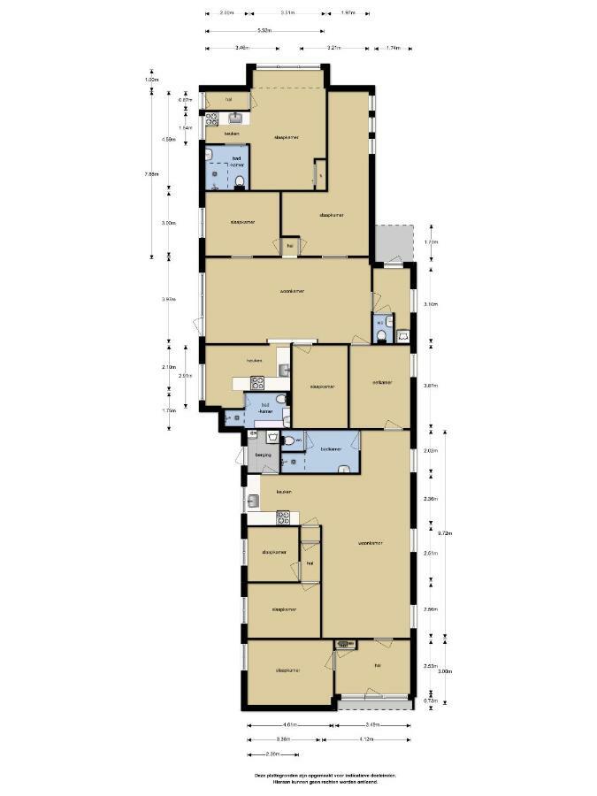 Sfeervol 6 Persoons Appartement - Van Alle Gemakken Voorzien! Bakkeveen Extérieur photo